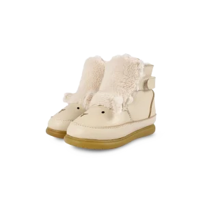 Dubu Exclusive Shoes | Lammy | Cream Leather