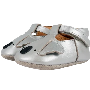 Blinc Shoes | Koala | Silver Grey Metallic Leather