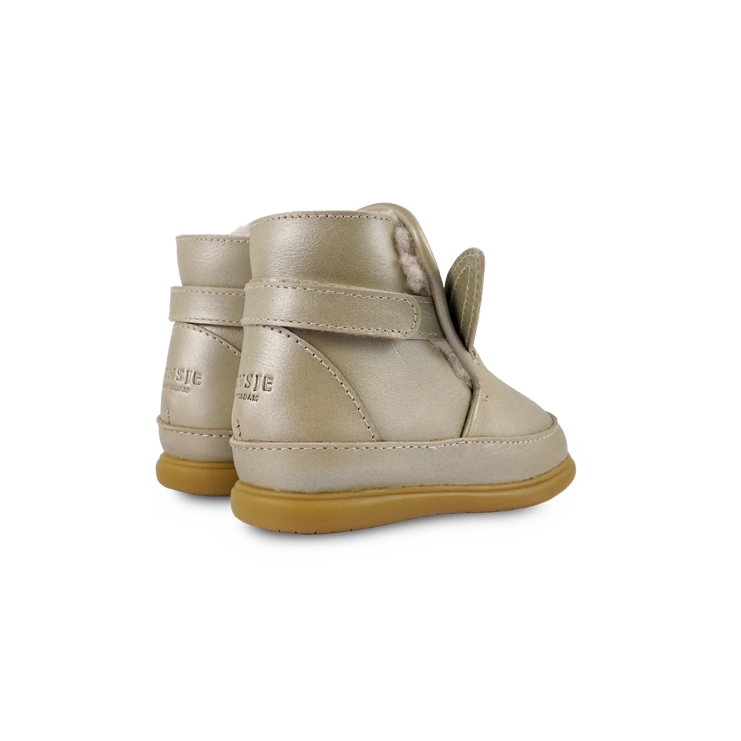 Sprink Shoes | Bunny | Champagne Metallic Leather – Image 4
