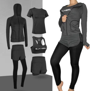 Tenue de Sport Femme Slim Healthy 5 Pièces