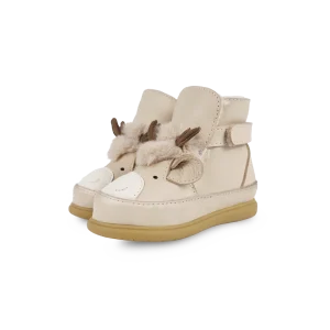 Dubu Exclusive Shoes | Reindeer | Ivory Classic Leather