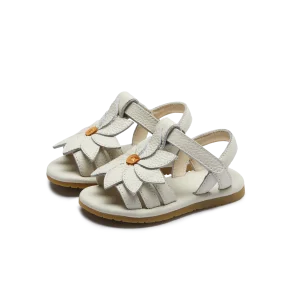 Jiles Fields Sandals | Daisy | Off White Leather