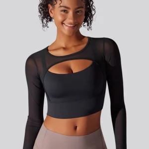 Tee-shirt FitForm - Manche Longue - Brassière Intégrée