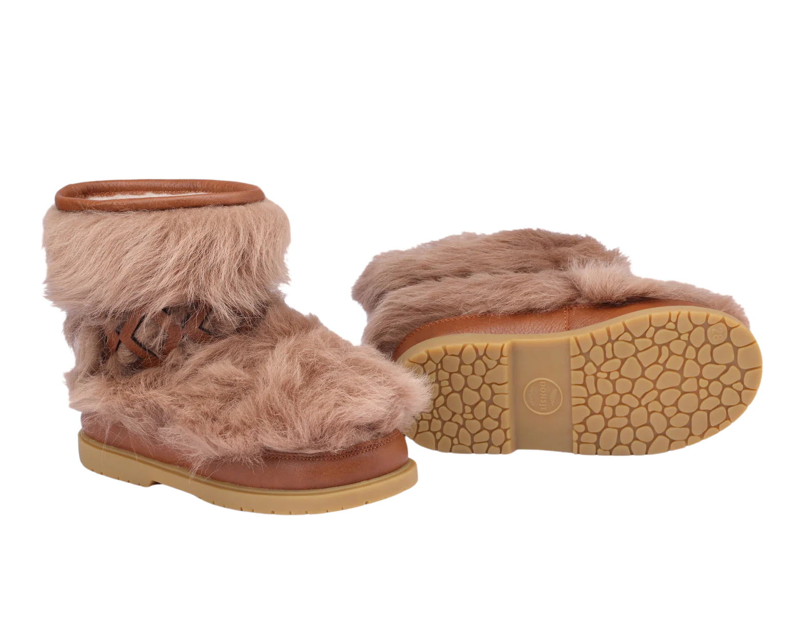 Keiza Boots | Beige Sheep Wool – Image 5