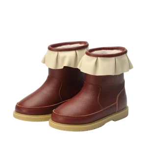 Chrissie | Burgundy Leather