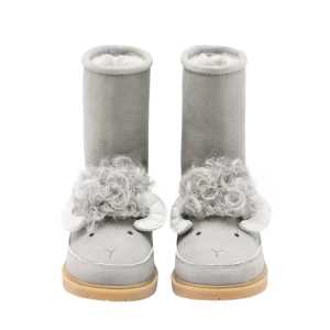 Wadudu Exclusive Boots | Ram | Light Grey Betting Leather
