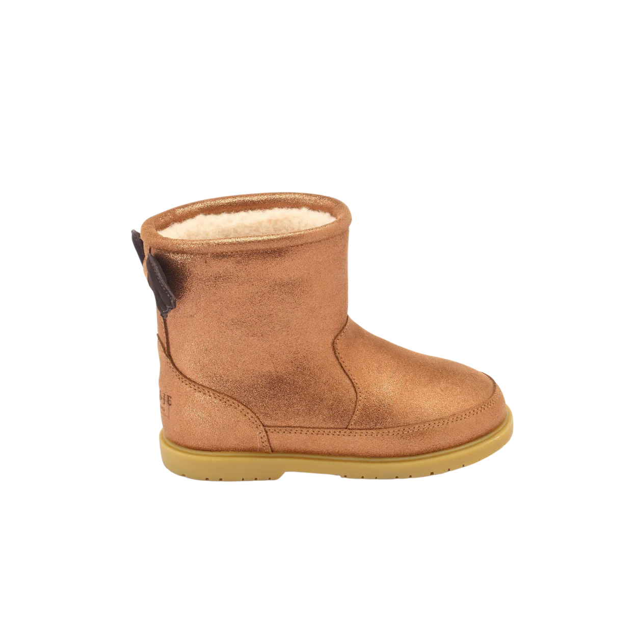 Angela Boots | Wings | Bronze Metallic Leather – Image 5