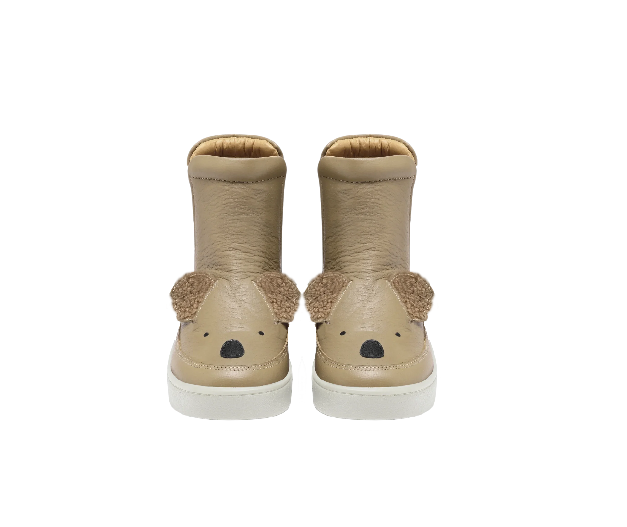 Thuru Exclusive Boots | Fluffy Koala | Taupe Leather