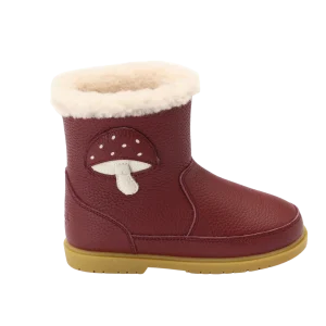 Dusk Boots | Toadstool | Burgundy Leather