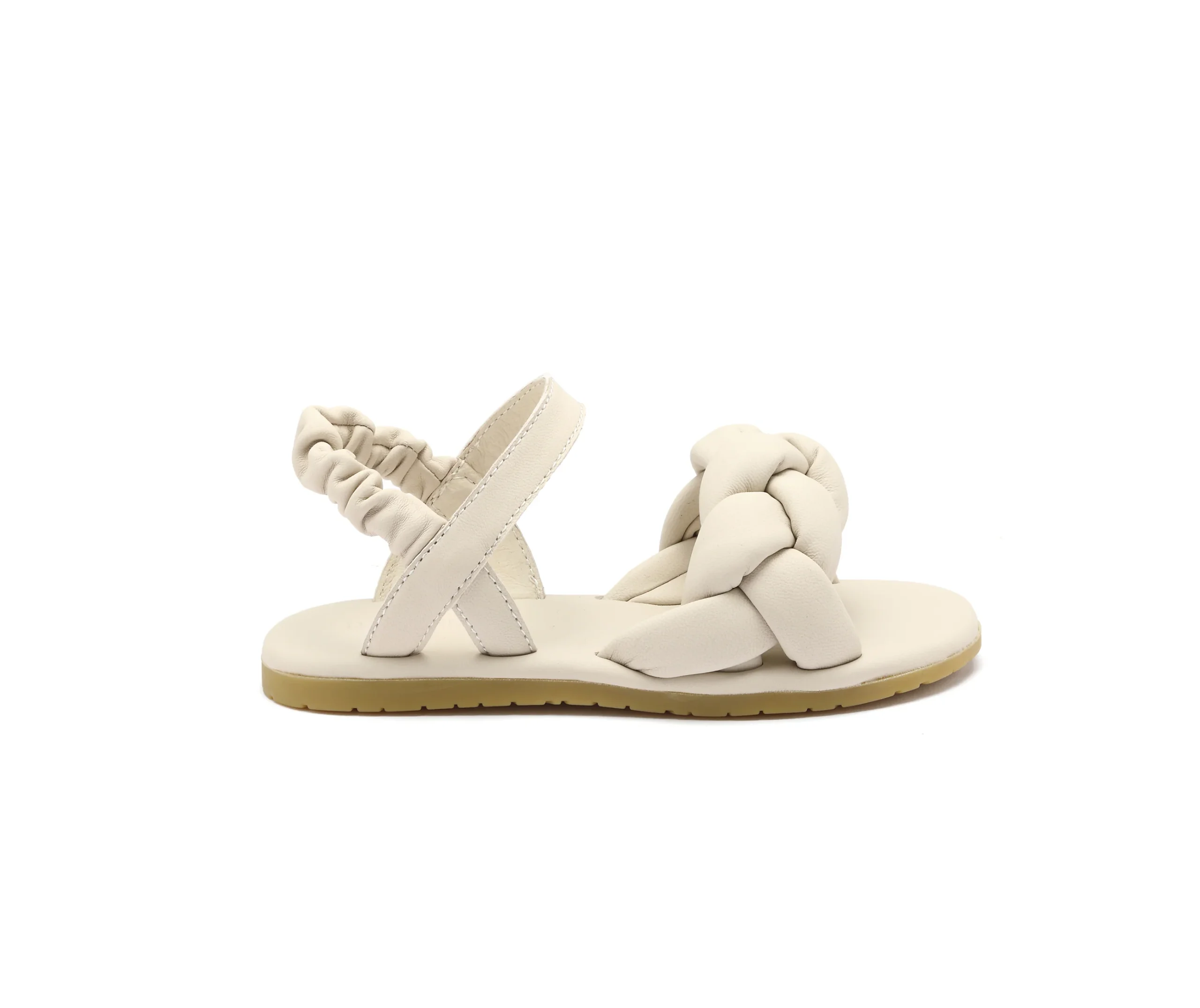 Benz Sandals | Cream Sheep Leather – Image 3