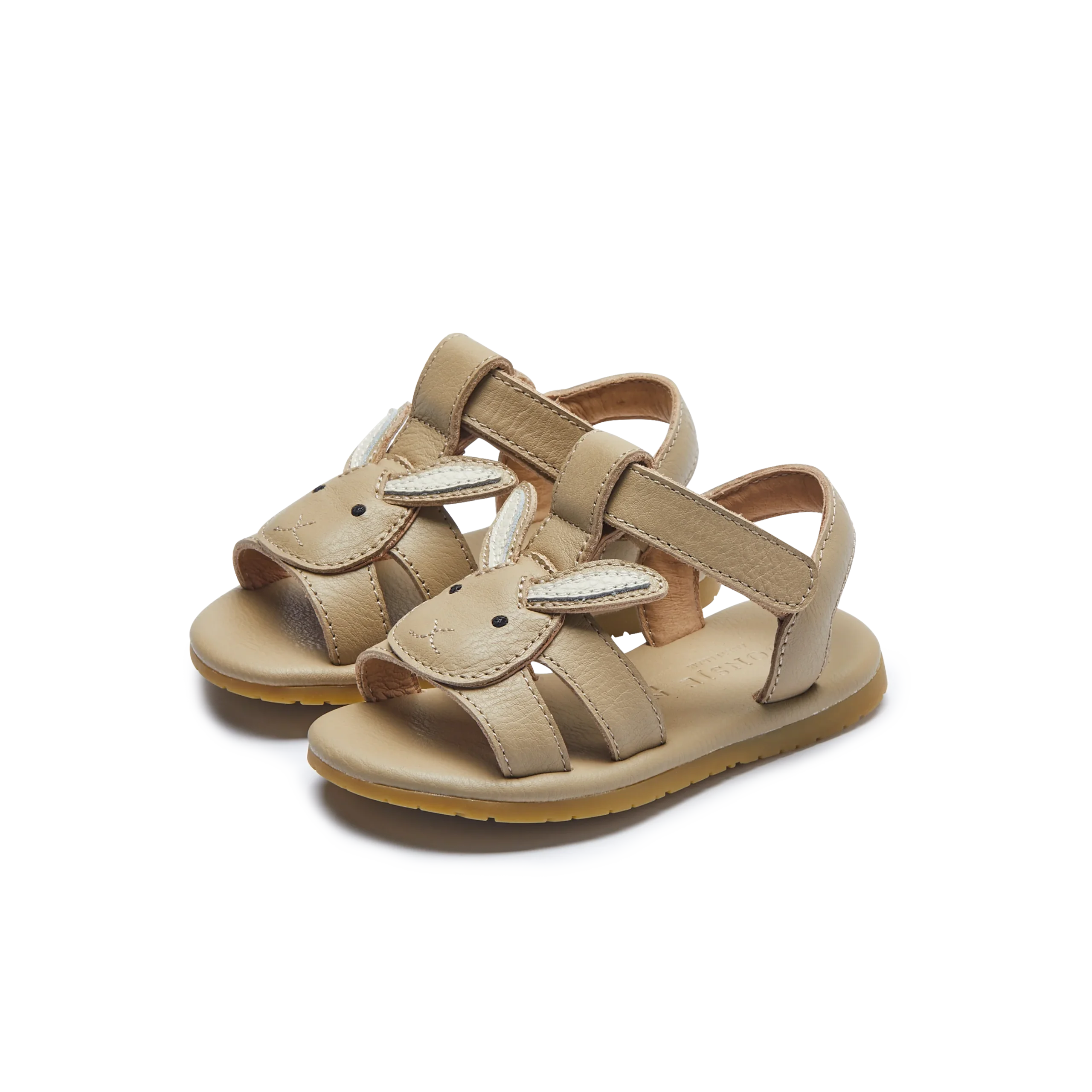 Dhalo Sandals | Bunny | Taupe Leather