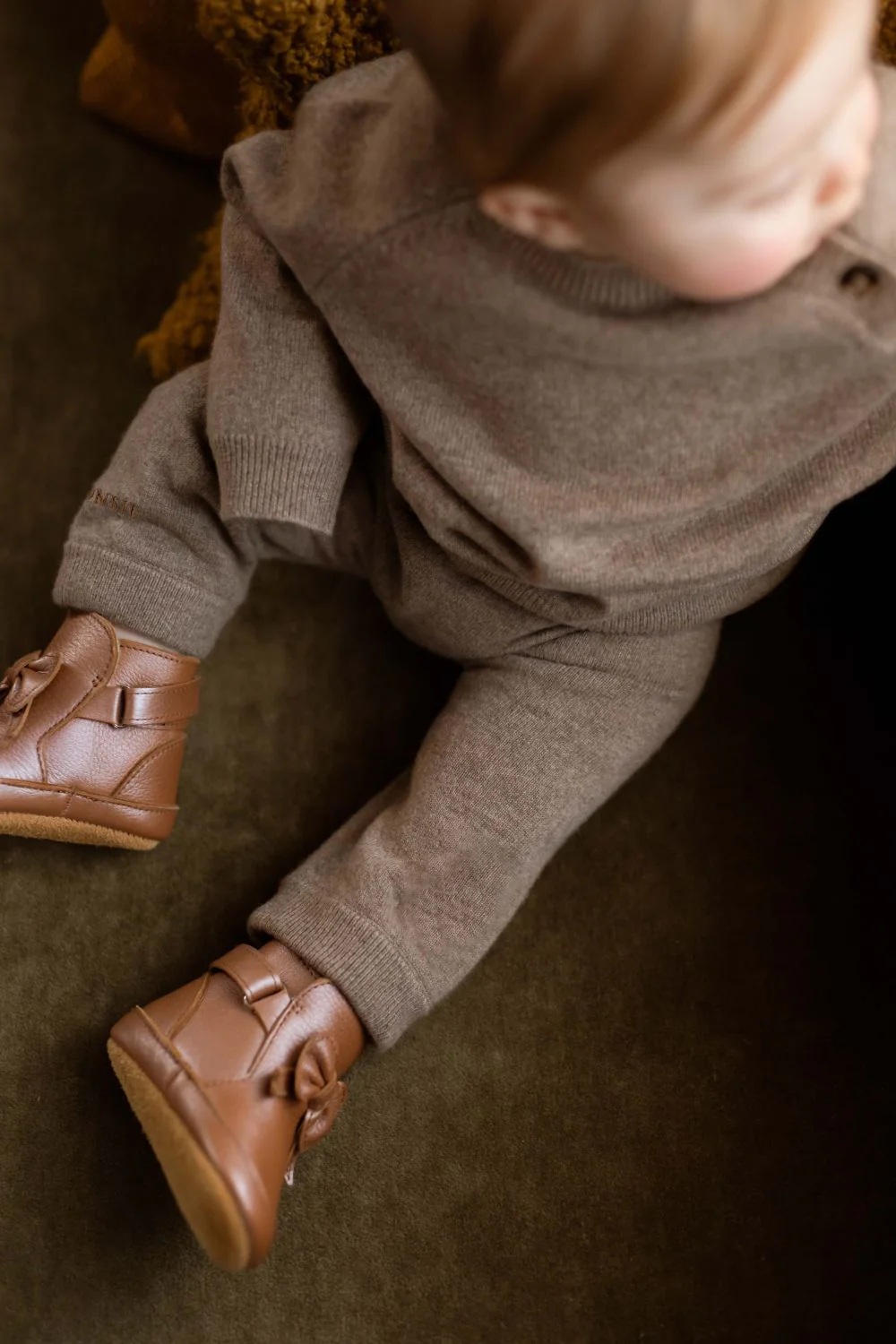 Sevijn Cashmere Wool Trousers | Dusty Brown – Image 2