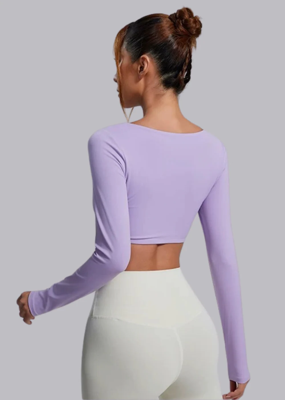 Tee-shirt Manche Longue - Brassière intégrée - Elena – Image 7