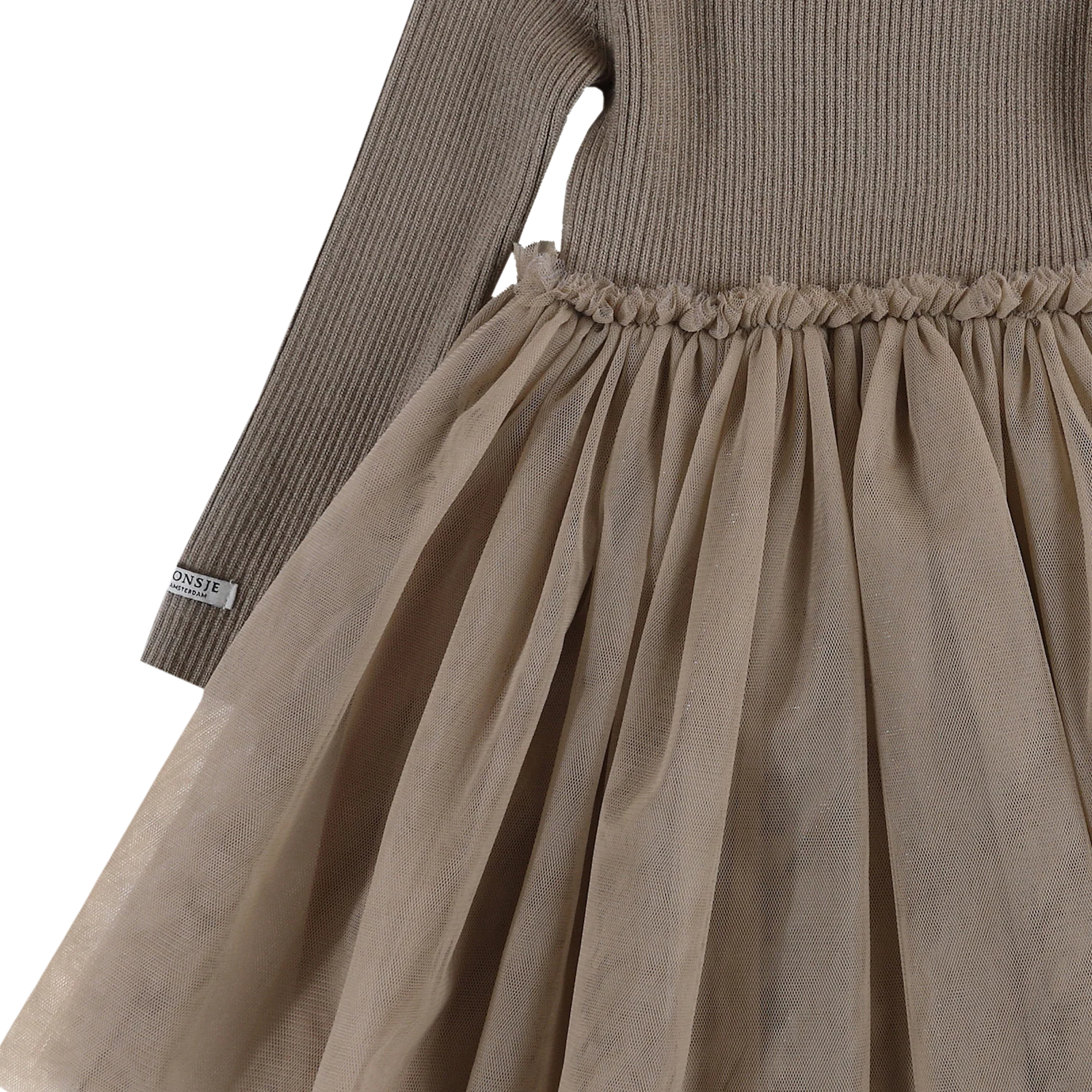 Lotus Dress | Taupe – Image 7