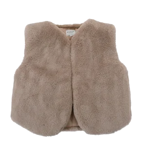 Pimmy Gilet | Taupe Teddy
