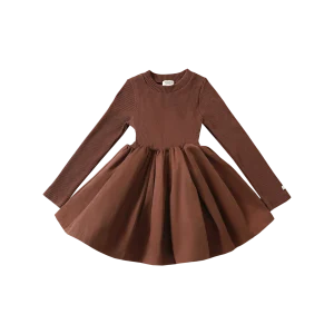 Furre Dress | Mahogany
