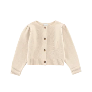 Amynda Merino Wool Cardigan | Soft Sand