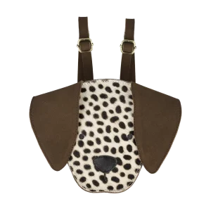 Kapi Exclusive Backpack | Dalmatian | Black Spotted Cow Hair