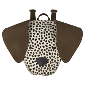 Umi Schoolbag | Dalmatian | Black Spotted Cow Hair