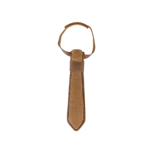 Arnold Tie | Light Maple Curly Faux Fur