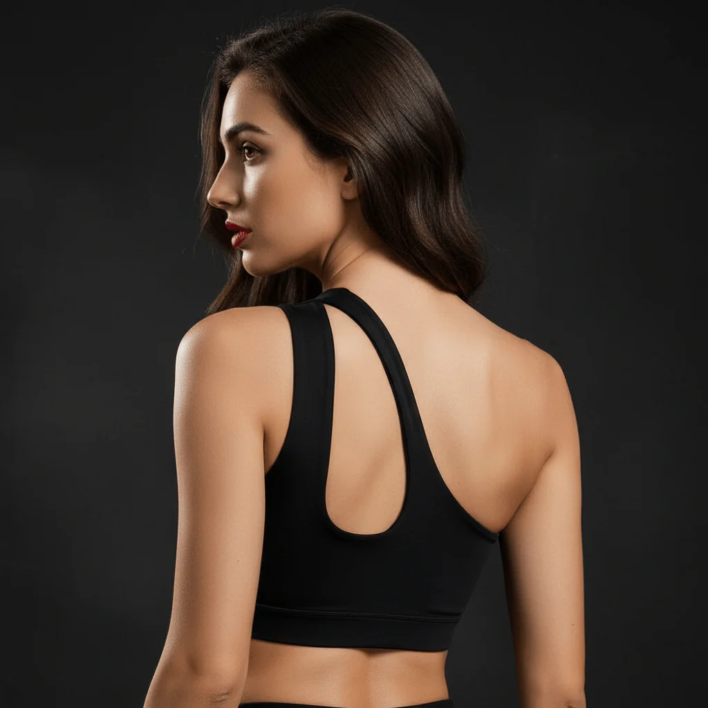 Brassiere de Sport "Équinoxe" – Design Asymétrique, Antichoc & Push-Up – Image 9