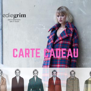 Carte cadeau Manteau personnalisé