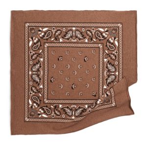 Bandana en cachemire et coton