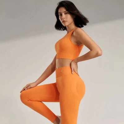 Ensemble Sport Femme Sans Couture | Tenue Yoga Fitness Premium – Image 6