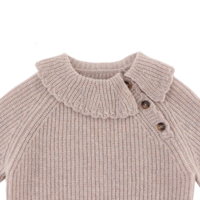 Vivenne Merino Wool Jumpsuit | Ash Rose – Image 6