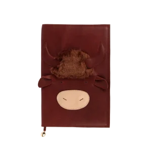 Kapi Notebook A6 | Buffalo | Burgundy Classic Leather