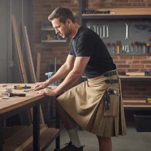 Kilt de travail homme