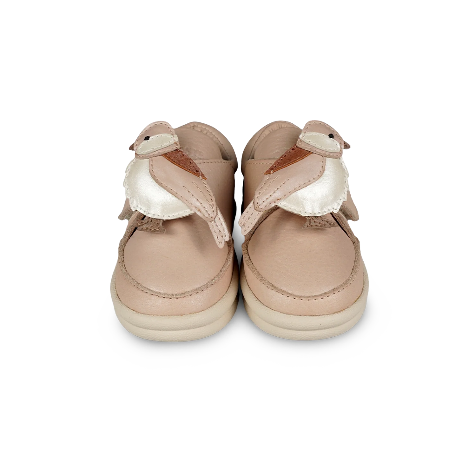 Nellu Sneakers | Pink Chickadee | Powder Metallic Nubuck – Image 2