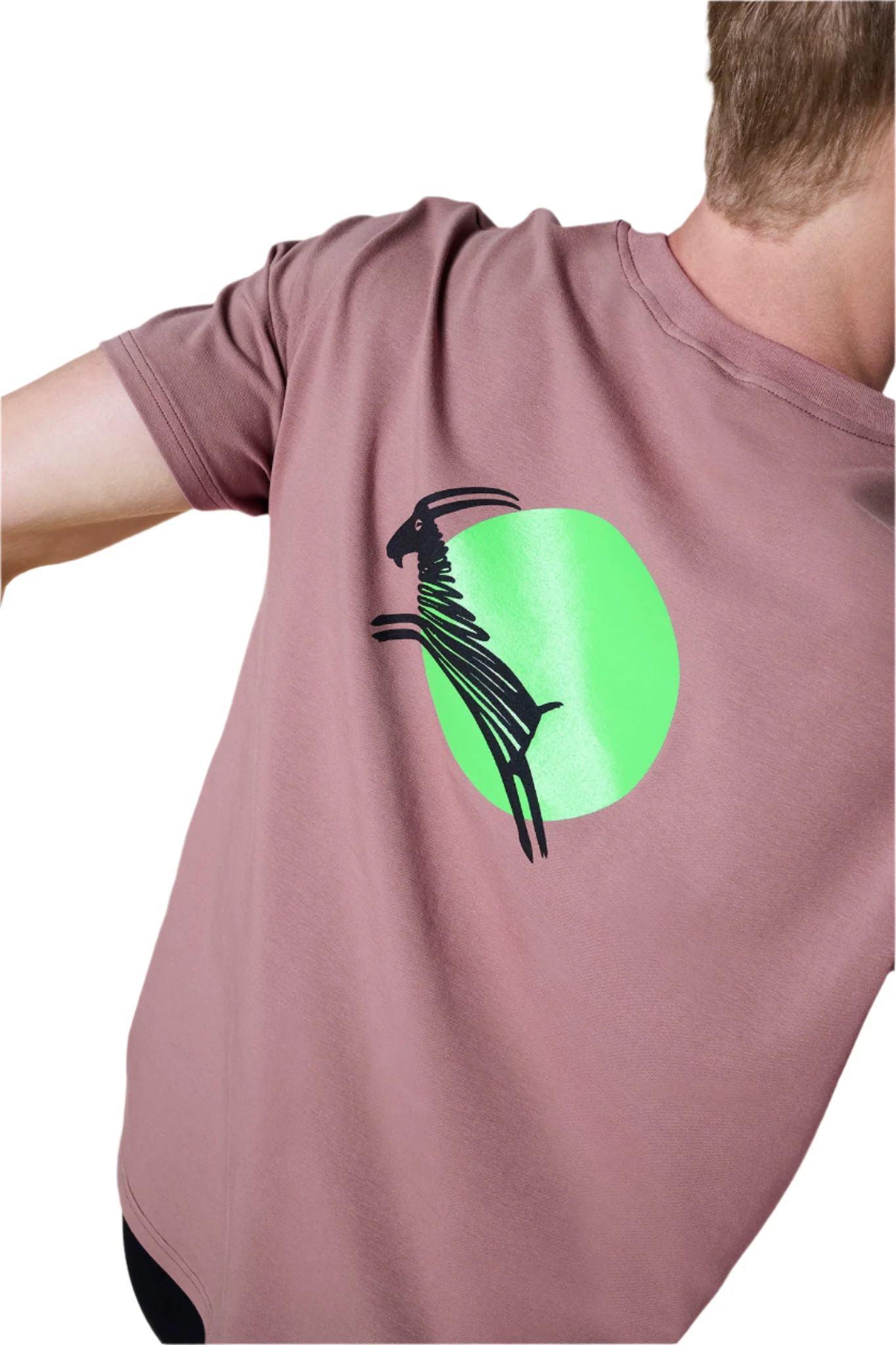 T-shirt en coton pour hommes - Vieux violet | Rupe – Image 5