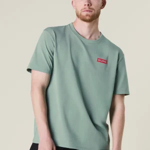 T-shirt en coton pour hommes - Menthe foncée | Rupe