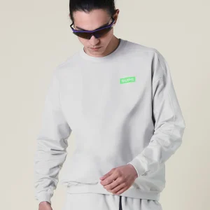 Sweat-shirt léger gris clair pour hommes | Rupe