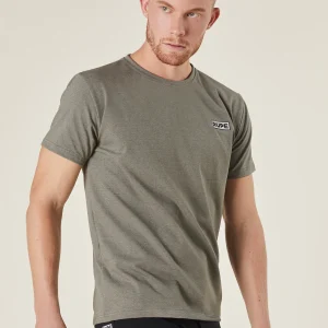 T-shirt Pierre Ponce Vert Olive - Homme