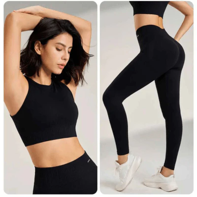 Ensemble Sport Femme Sans Couture | Tenue Yoga Fitness Premium – Image 8