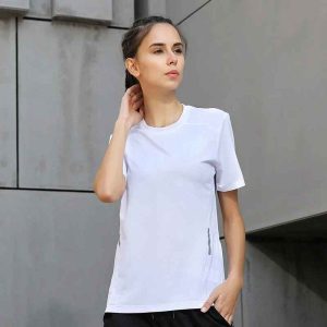 T Shirt Sport Femme Essentials | Respirant & Anti-Frottement - Positiflow