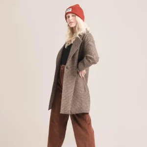 Manteau Albert pied-de-poule