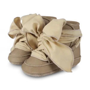 Anouk Booties | Truffle Nubuck