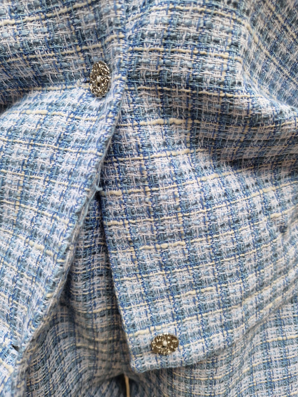 Veste tweed sans manche Gigi – Image 2