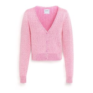 Cardigan en dentelle cachemire