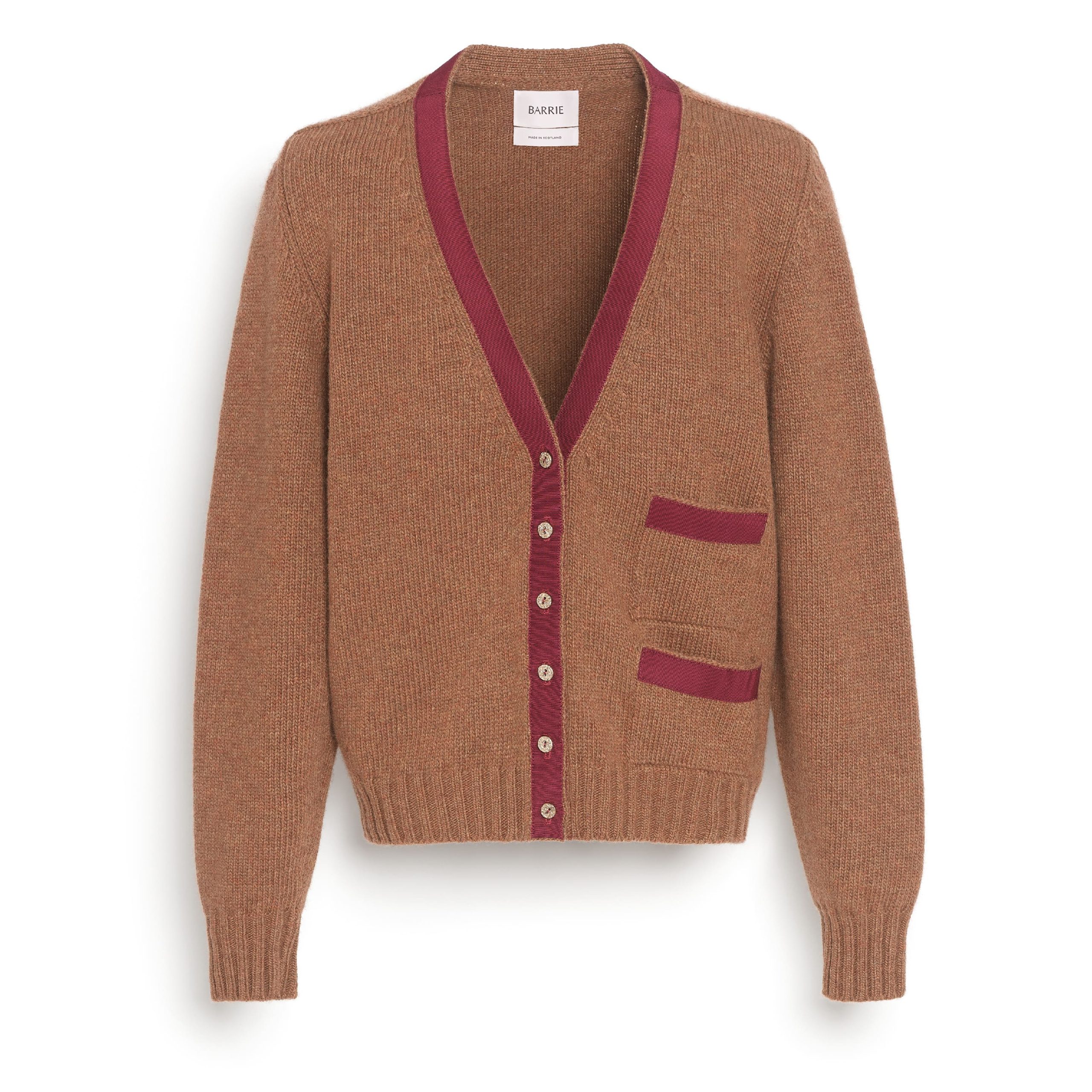 Cardigan en laine avec détail ruban