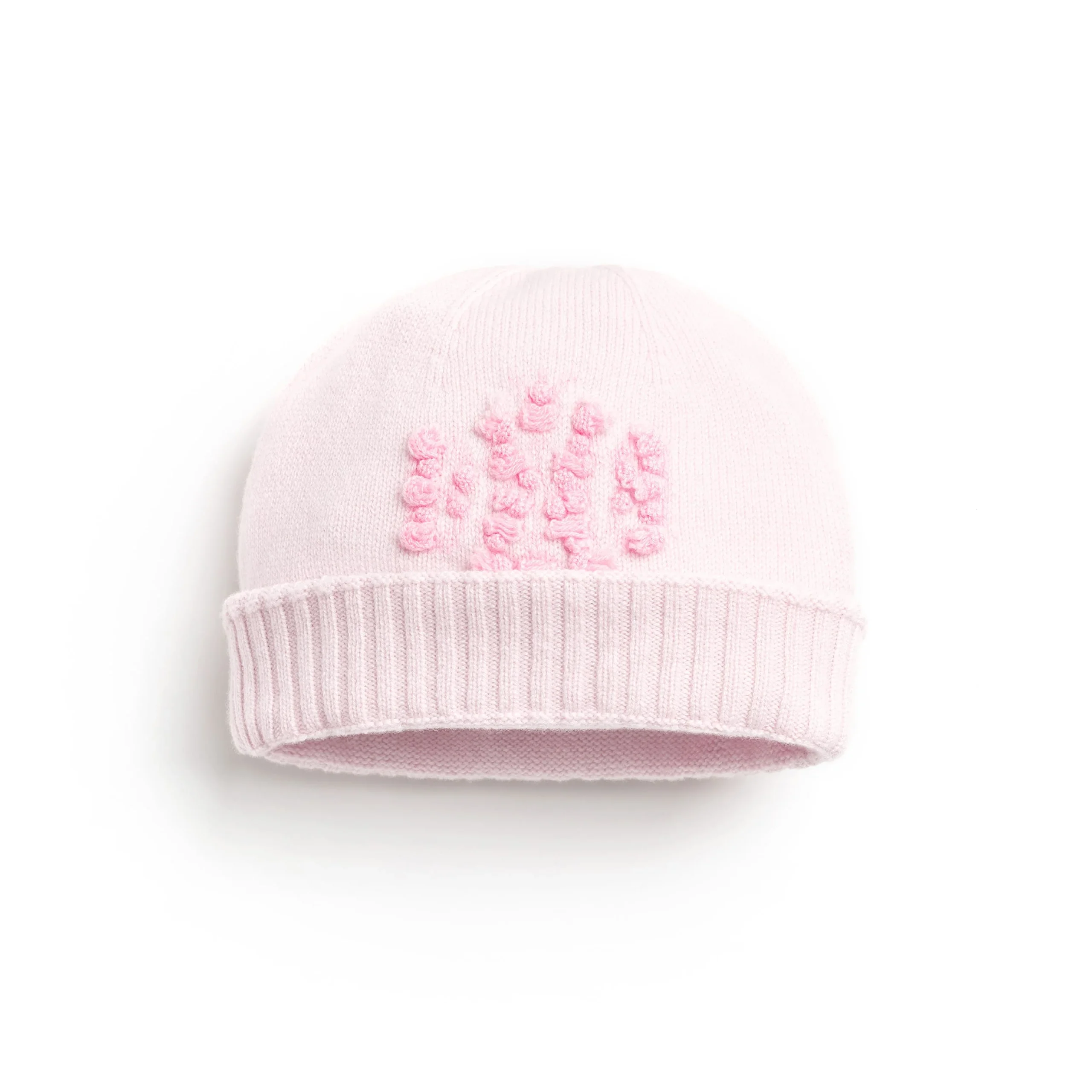 Bonnet en cachemire avec logo B