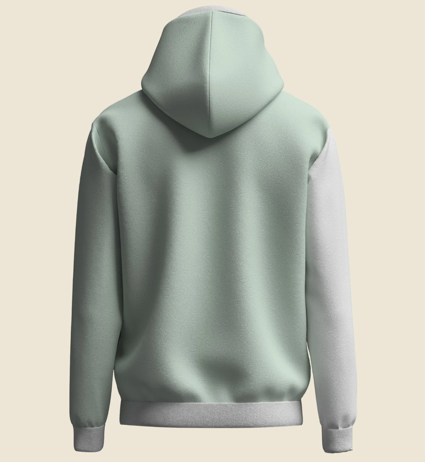 Sweat à capuche tricolore - Unisexe - Mai – Image 2