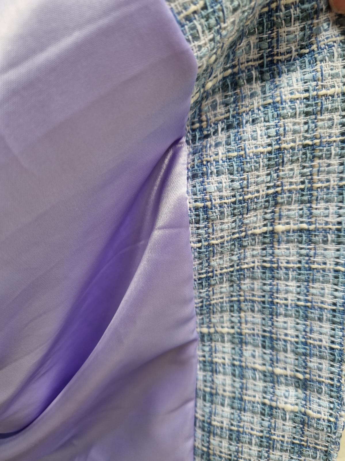 Veste tweed sans manche Gigi – Image 3