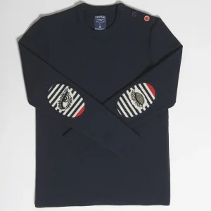 Pull marin Femme Marine Oeil