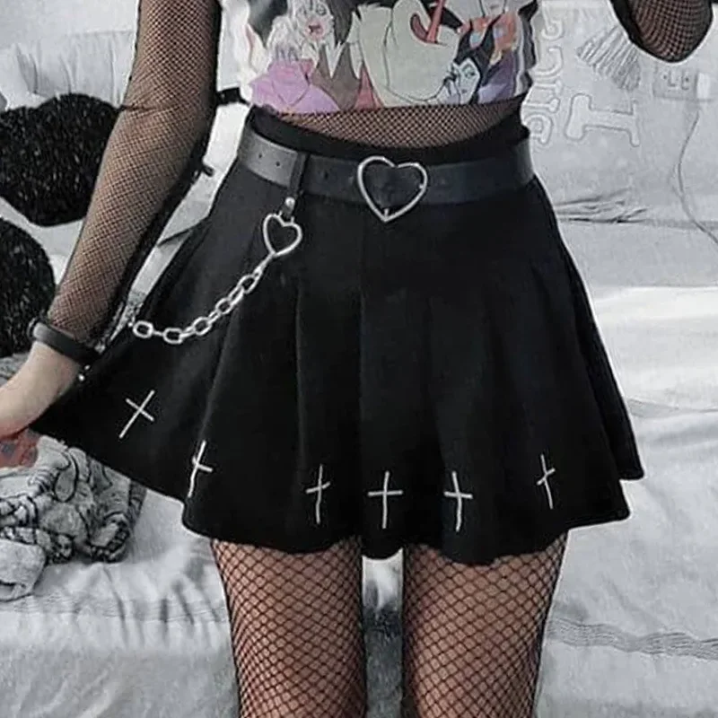 Jupe kilt noire – Image 5