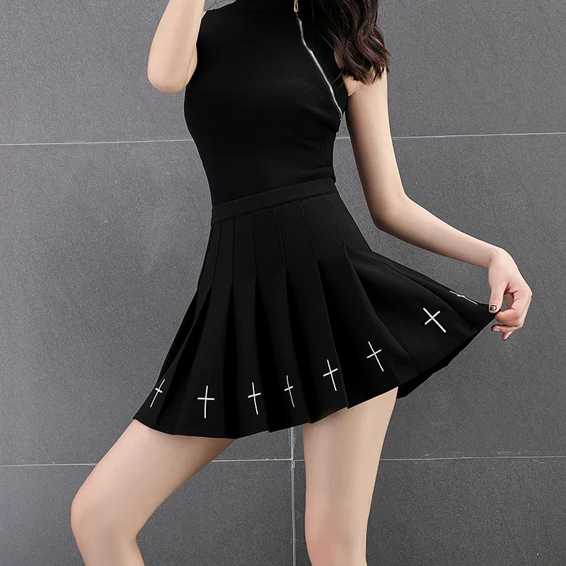Jupe kilt noire – Image 2