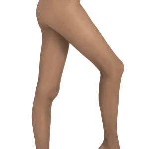 Collant Transparent Satiné Ultra Confort 20D - Noisette